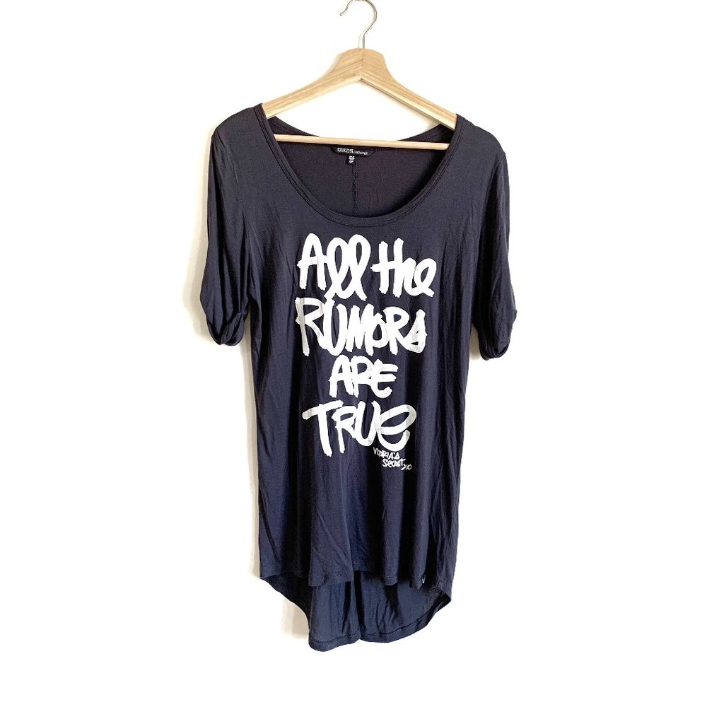 VICTORIA'S SECRET | GREY SHORT SLEEVE T-SHIRT